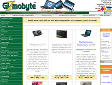 Tablet Screenshot of gizmobyte.com